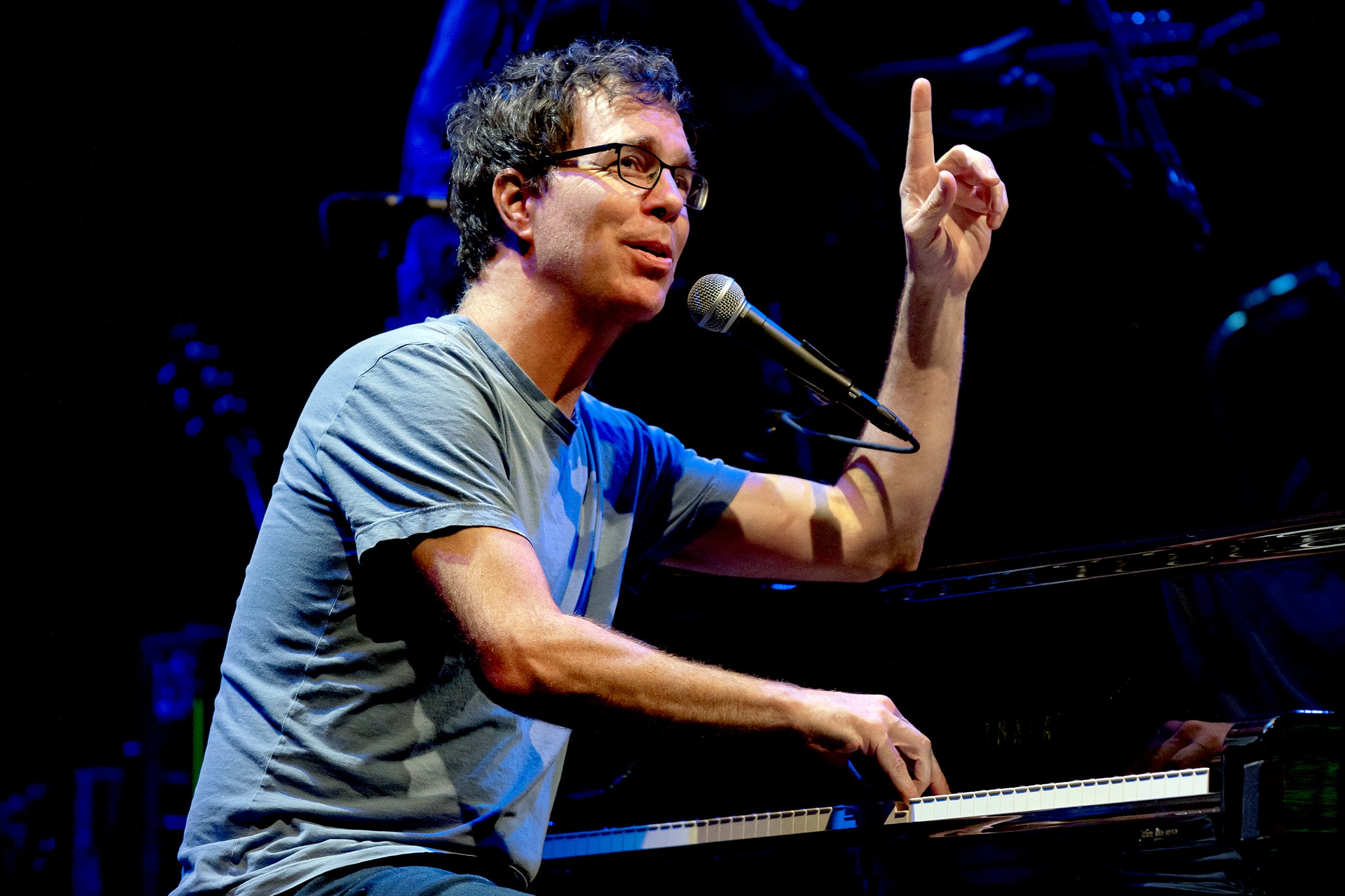 Ben Folds performing on tour